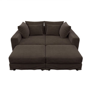Modern Comfy Upholstered Sofa Cloud Couch & Deep Seat Couches