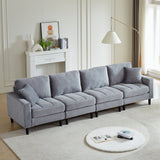 The Beverly Corduroy U-Shaped Sectional Sofa