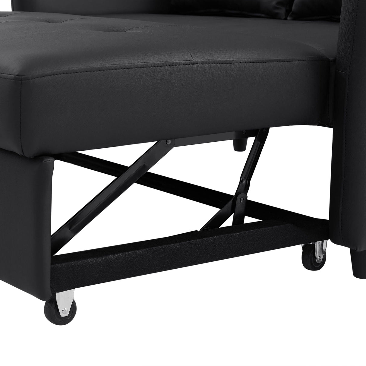 Convertible Sleeper Sofa Bed With 3 USB Ports