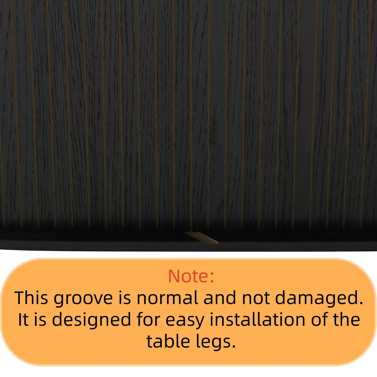 55.11'-70.86' Extendable Dining Table with Striped Legs