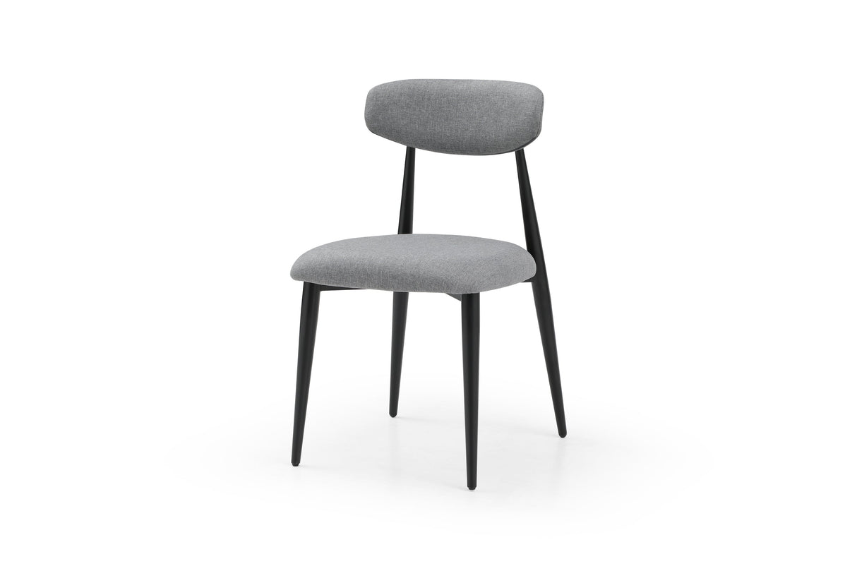 Modern Dining Chairs Set of 2 Grey