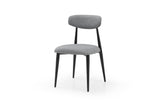 Modern Dining Chairs Set of 2 Grey