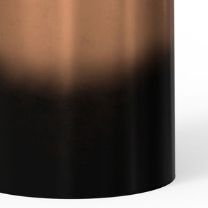 Curtis - Ombre Metal Cylinder Accent Table