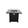 Powdercoated Fire Pit With Top