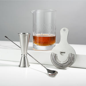 4-Piece-Stainless-Steel-Mixologist-Barware-Set-by-Viski®-Cocktail-&-Barware-Tool-Sets
