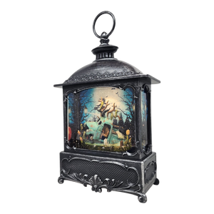 Swamp Truck Lighted Waterglobe Lantern