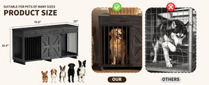 Dog Crate Furniture TV Stand
