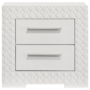 Pierce - 2 Drawer Nightstand, Bedside Table