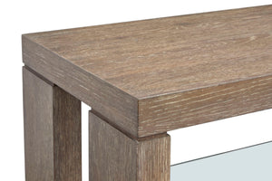 Cypress - Console Sofa Table - Spiced Brown