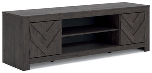 Cayboni - LG TV Stand With Fireplace Option
