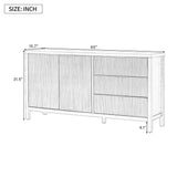 Fluted Sideboard Cabinet
