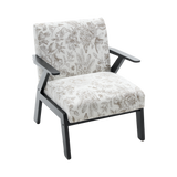 Mid-Century Modern Lounge Armchair - Seat Cushion (Beige + Grey)