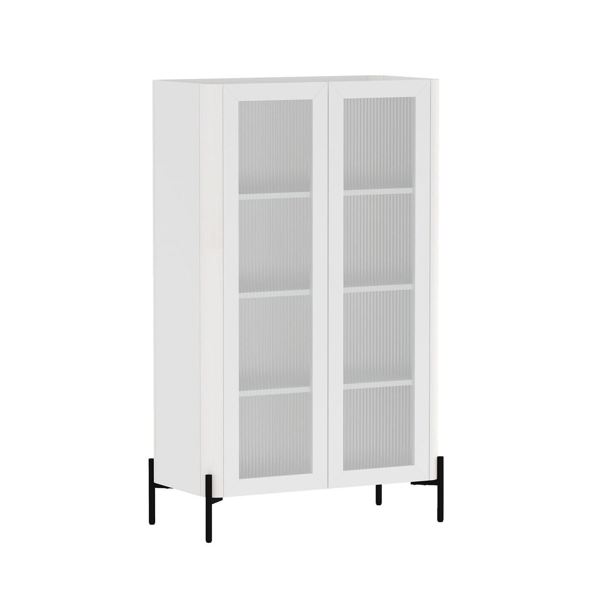 Abbey - Bookcase Cabinet With 4 Adjustable Shelves