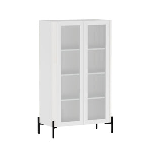 Abbey - Bookcase Cabinet With 4 Adjustable Shelves