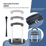 2 Piece Luggage Sets Lightweight Suitcase, Spinner Wheels