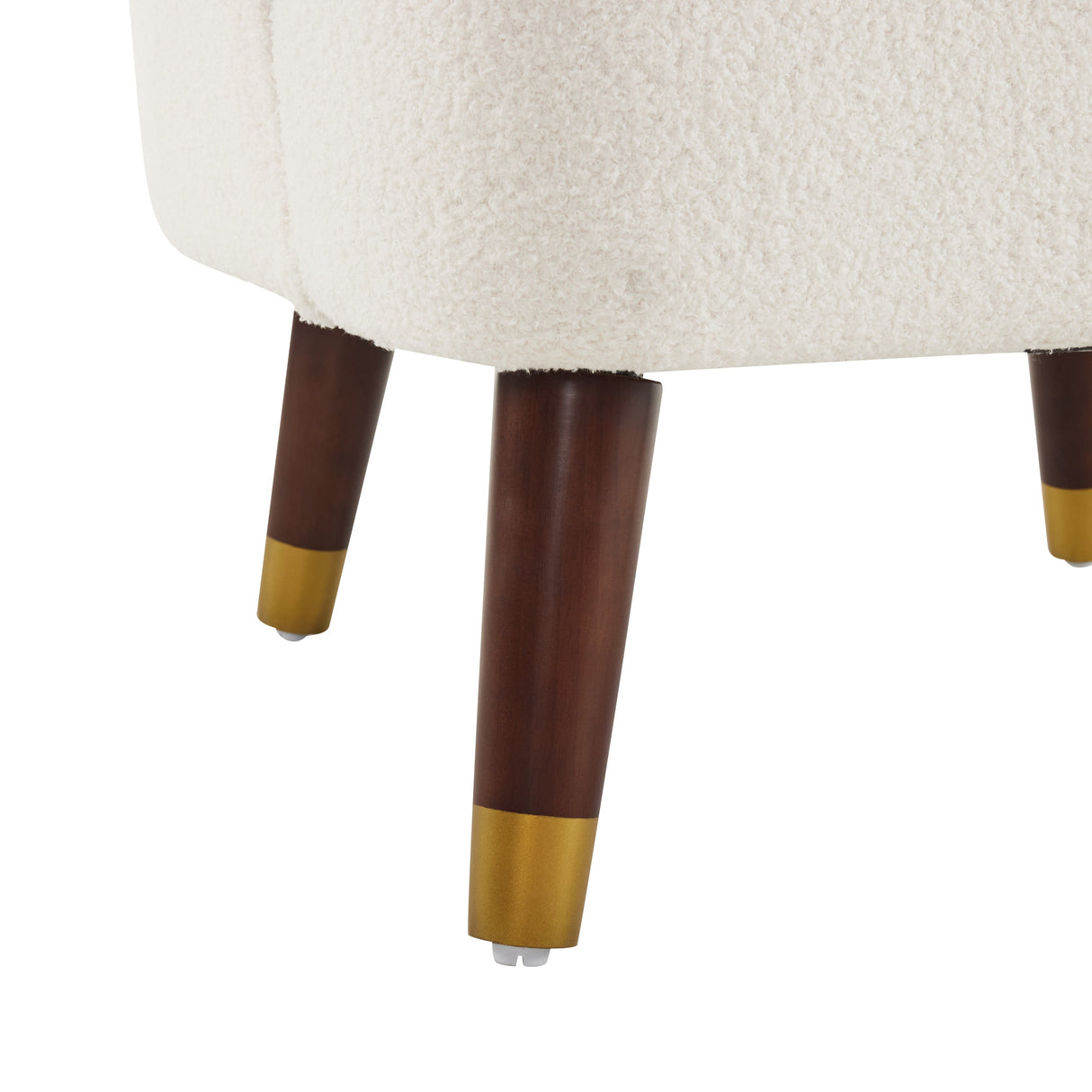 Upholstered Barrel Accent Chair