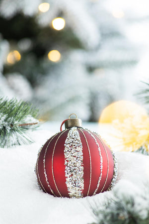 Christmas Ball Ornaments Tree Ornaments For Holiday Party Decorations