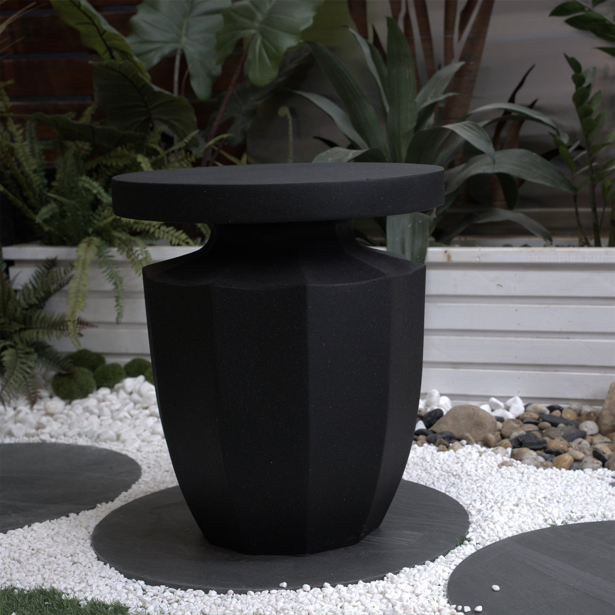 Decorative Garden End Table