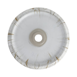 Ceramic Round Above Counter Bathroom Sink Art Basin