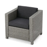 Stylish Outdoor Club Chair With Weather Resistant Cushions
