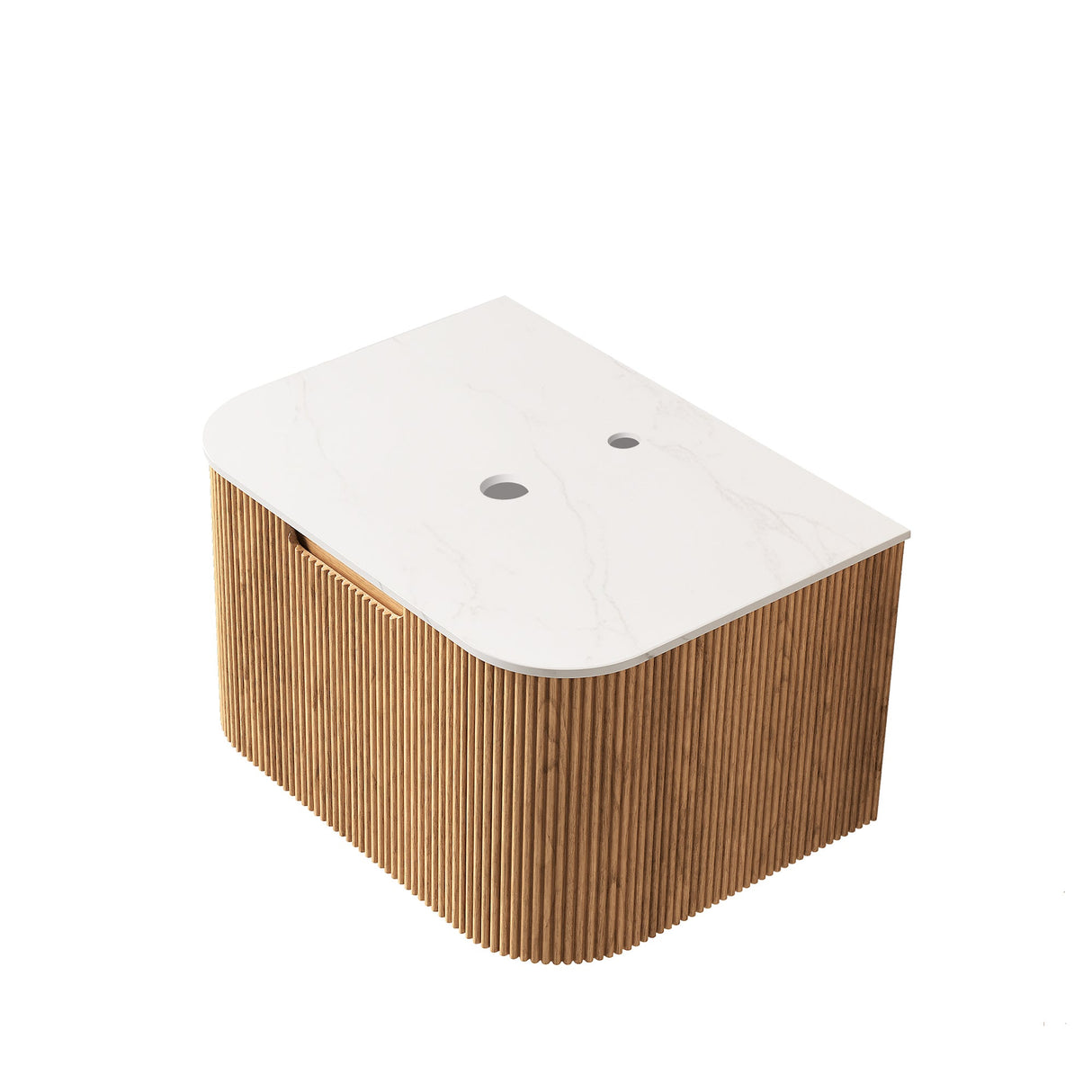 Dina 24'' Wall Mounted Cabinet with Carrara