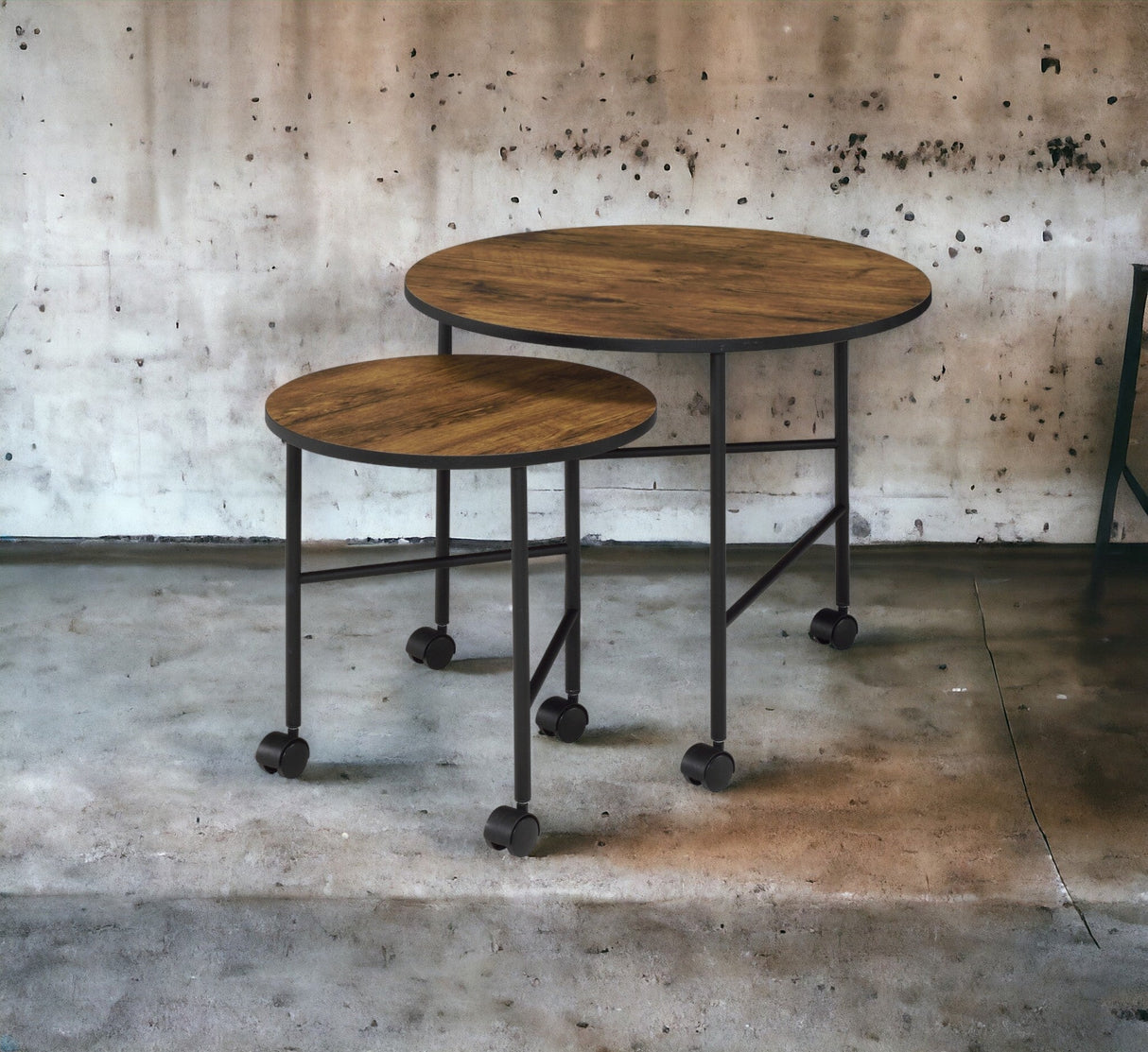 Oblis Vintage Nesting Tables (Set of 2)