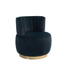 360 Degree Swivel Cuddle Barrel Accent Sofa Chair