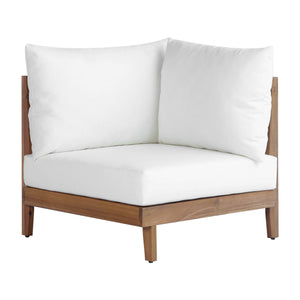 TOPMAX 8-Piece Acacia Wood Outdoor Patio Sofa Set