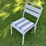 4pcs outdoor patio seat cushion replacement seat cushion with ties, 15' x 15' patio chair pads for  gardens, patios, and dining rooms