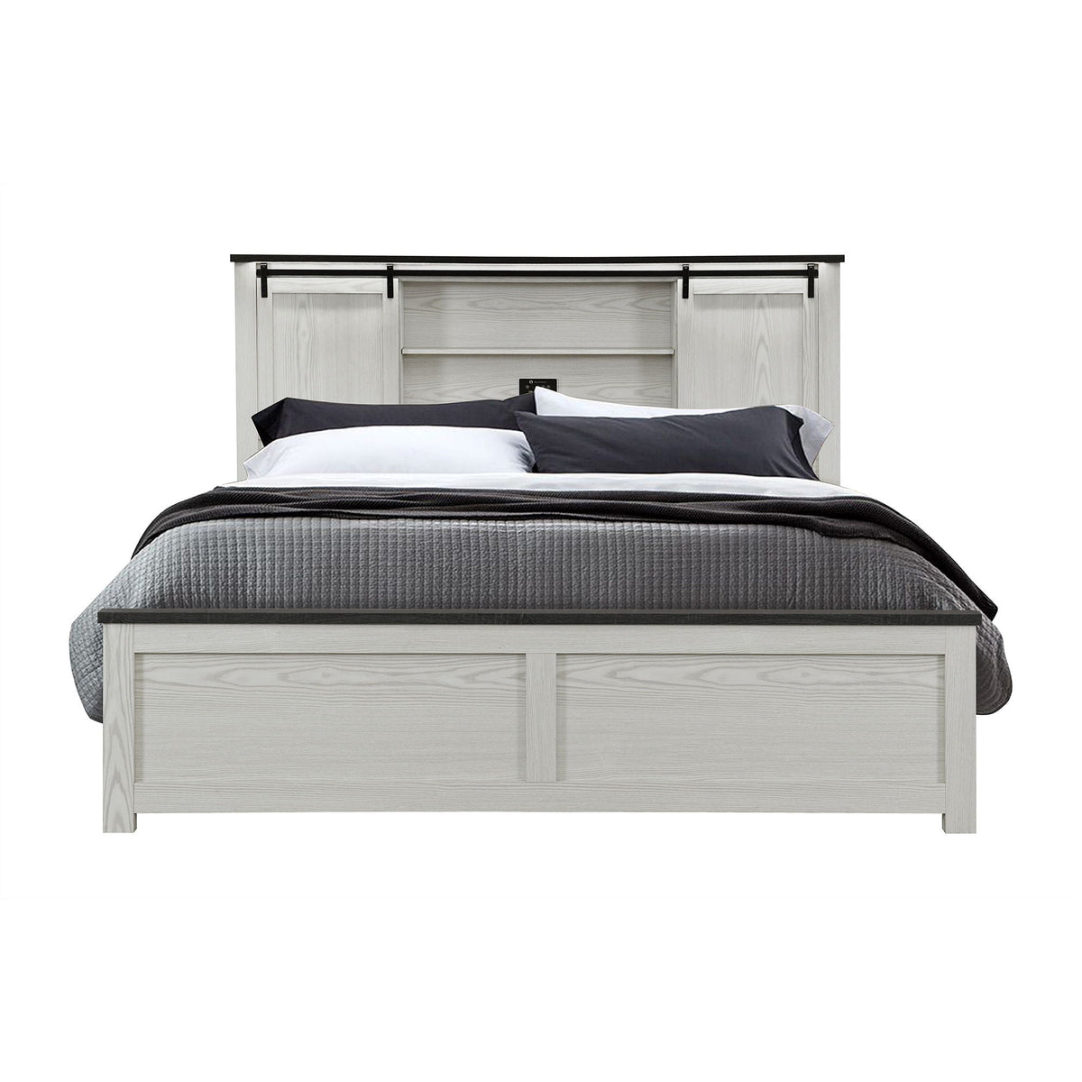 Avery - Bed With Bookcase Headboard