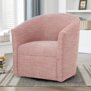 Lainey - Swivel Barrel Chair With 360 Degree Rotation