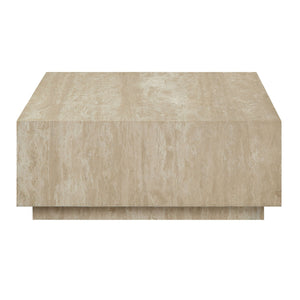 Deon - Travertine Table - Beige