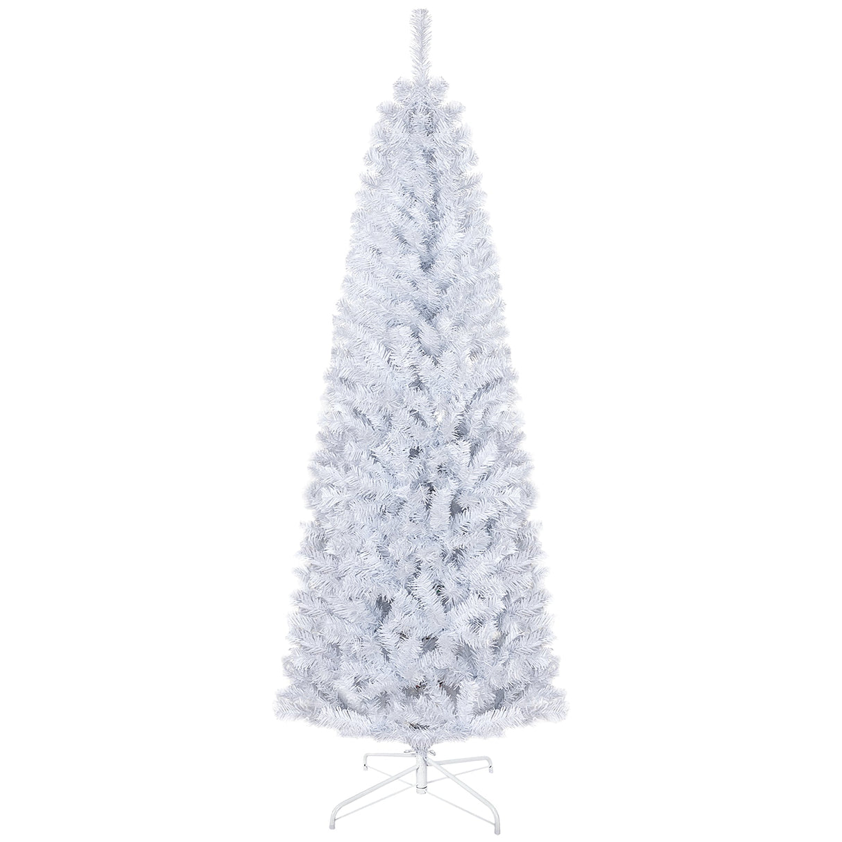 HOMCOM 6ft Pencil Christmas Tree