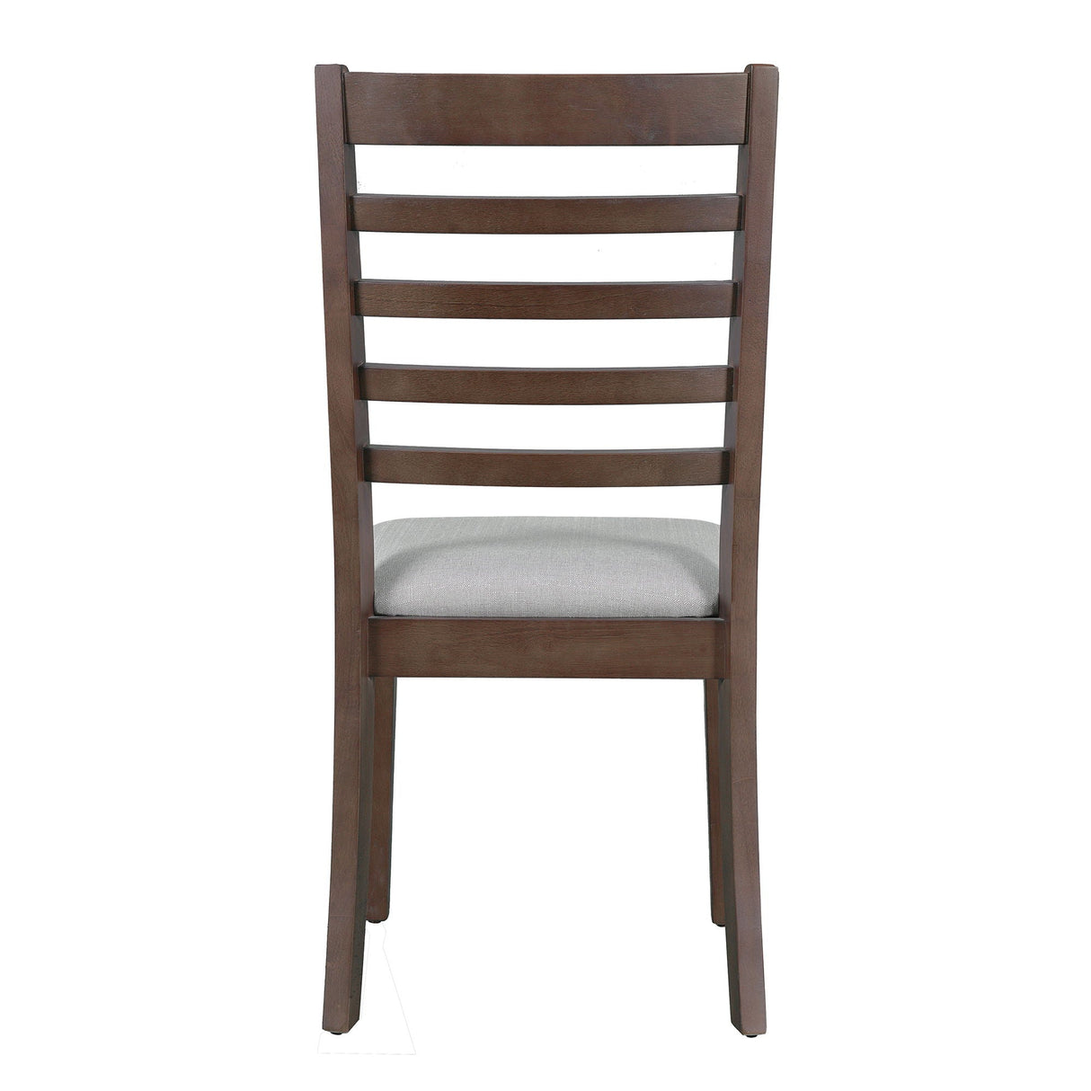 Upholstered Armless Chairs With High Ladder Back