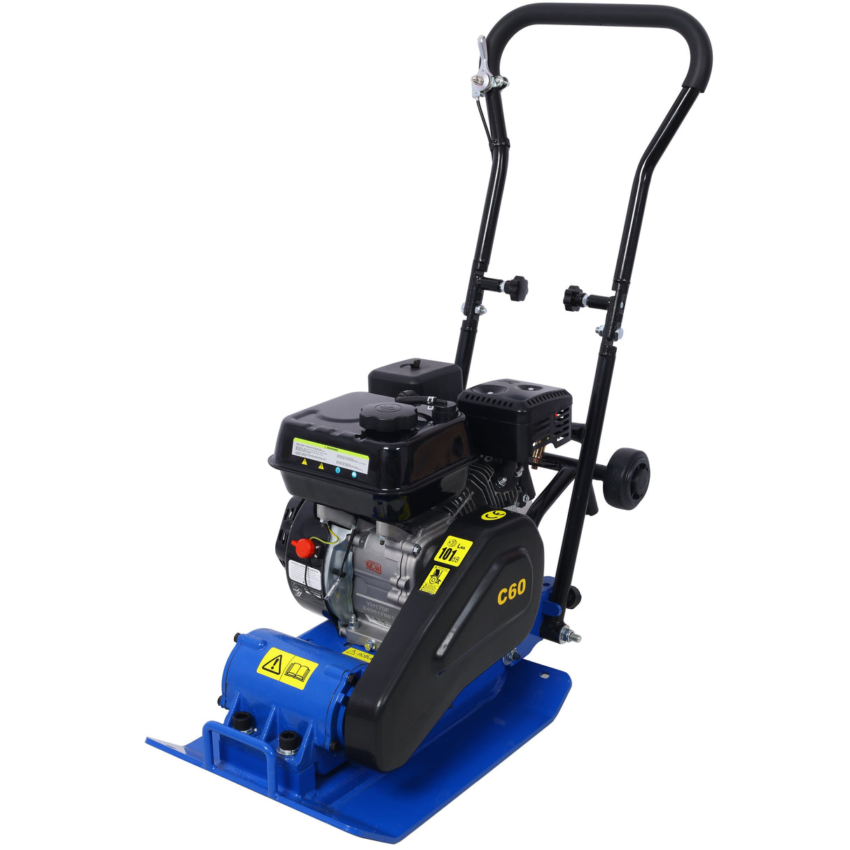 212cc Gas Vibration Plate Compactor with Built-in Wheel