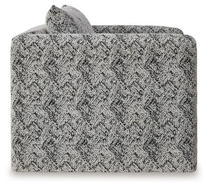 Kenbell - Accent Chair - Black / White