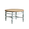 Round Top Carved Table For Living Room