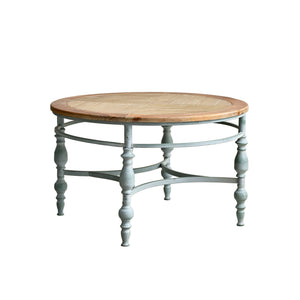 Round Top Carved Table For Living Room