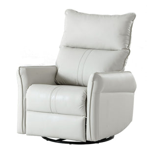 29.92" 270 Power Swivel Rocker Recliner Chair, Electric Glider Reclining Sofa With USB Ports, Power Swivel Glider, Rocking Chair Nursery Recliners For Living Room Bedroom