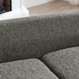 Modern Rectangular Pet Sofa with Backrest and Armrests