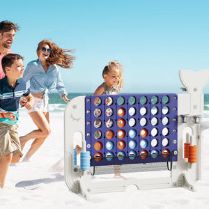 4 To Score Giant Game Set With Bag & Jumbo Connect 4