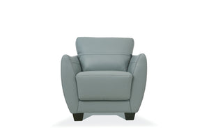 Valeria Watery Leather Chair (Assembled)