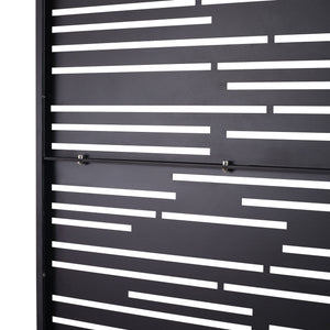 Outdoor & Indoor Freestanding Metal Privacy Screen