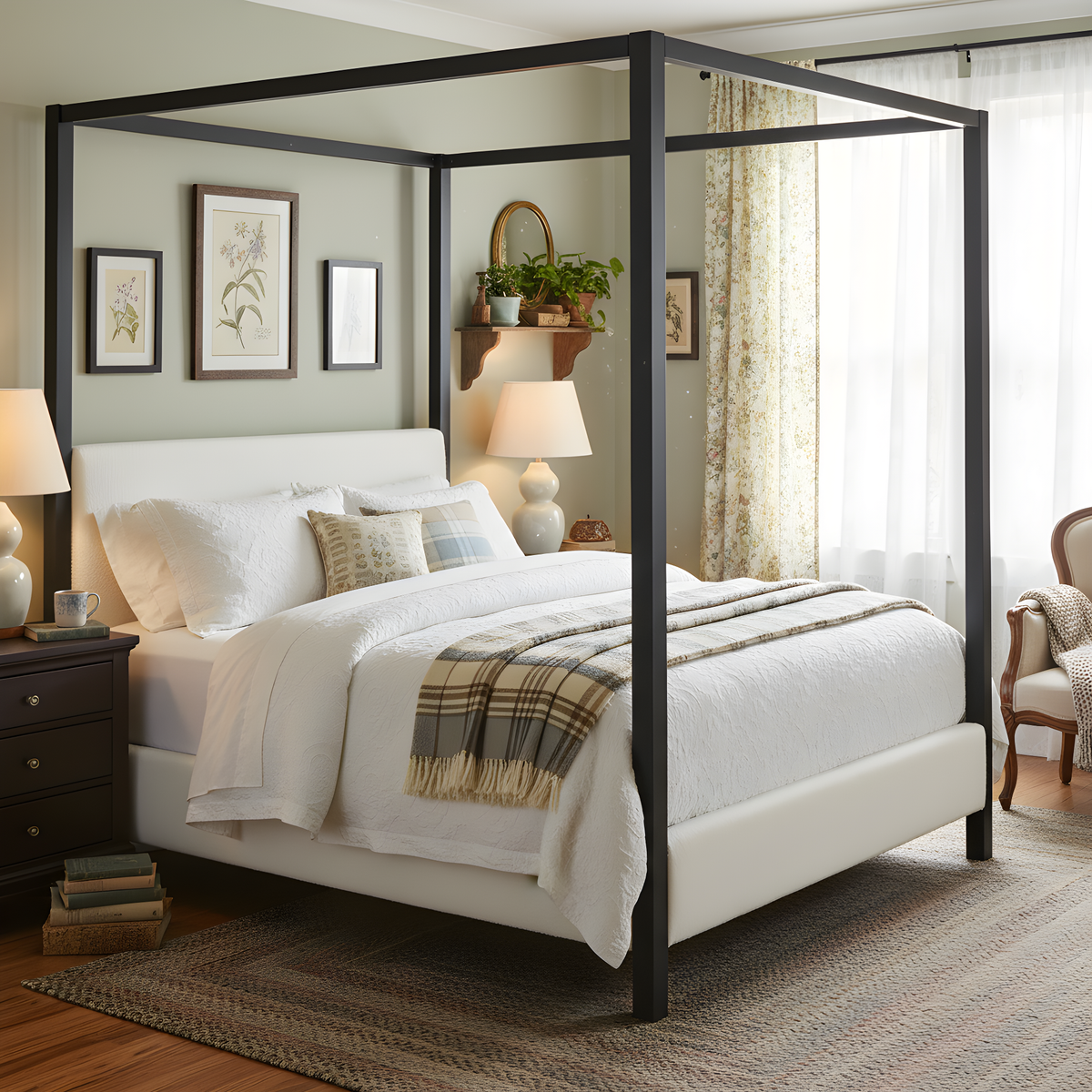 Modern Canopy Bed