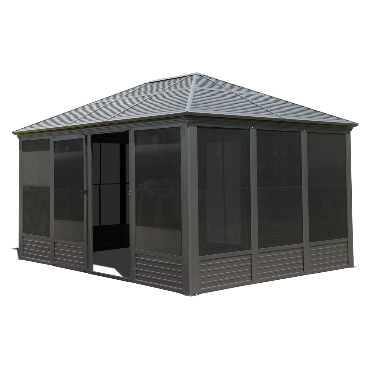 11.2x14.6FT Aluminum Hardtop Gazebo