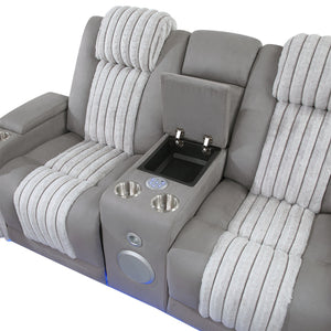 Duran - Power Reclining Loveseat With Power Headrest