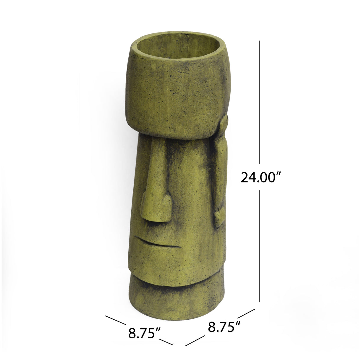 Glacier Cast Stone Urn
