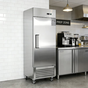 27" Commercial Refrigerator with Solid Door