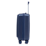 14'/20' ABS 2-Piece Spinner Wheel Luggage Set with Combination Lock
