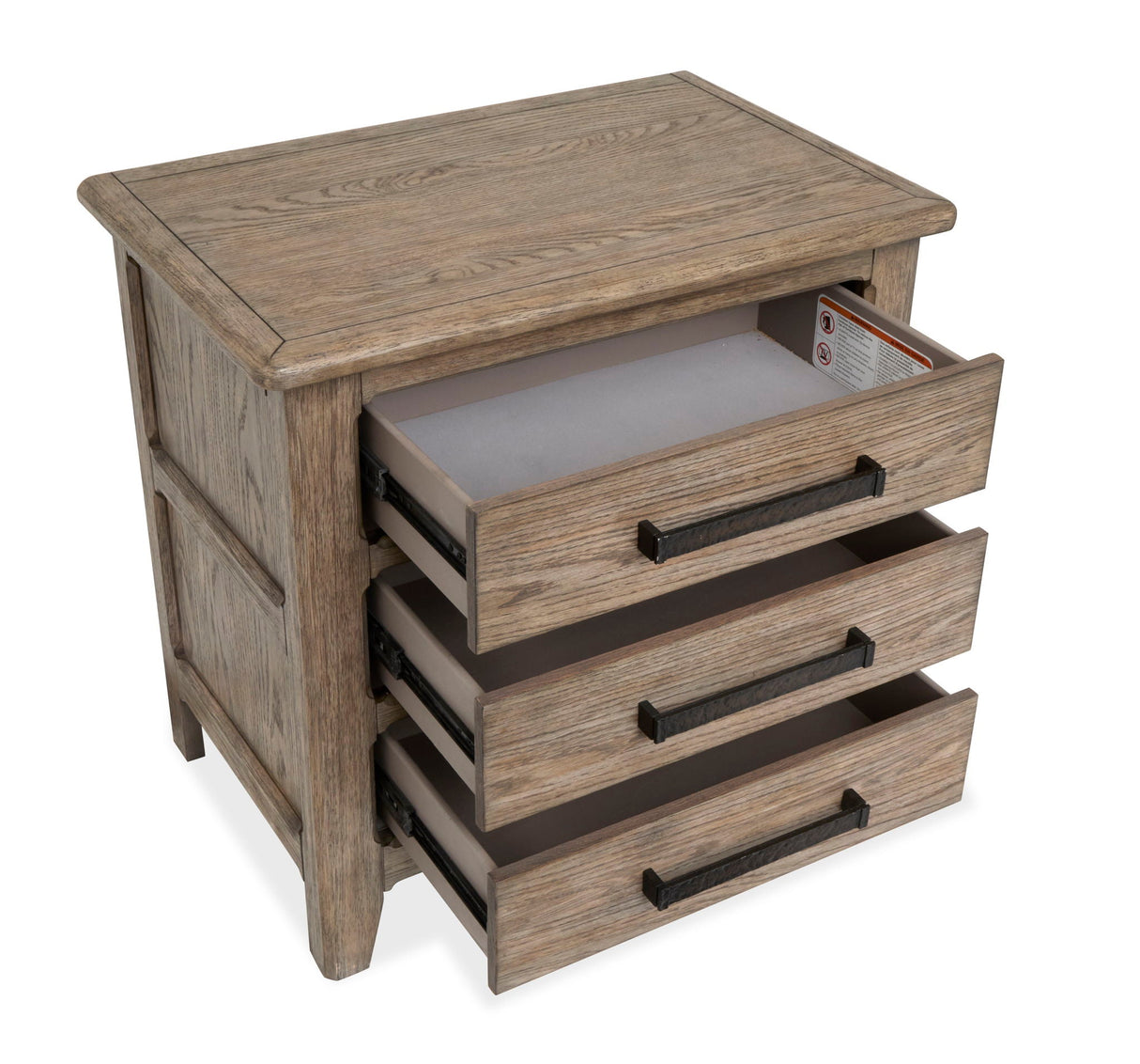 Claremont - Drawer Nightstand - Smokey Taupe